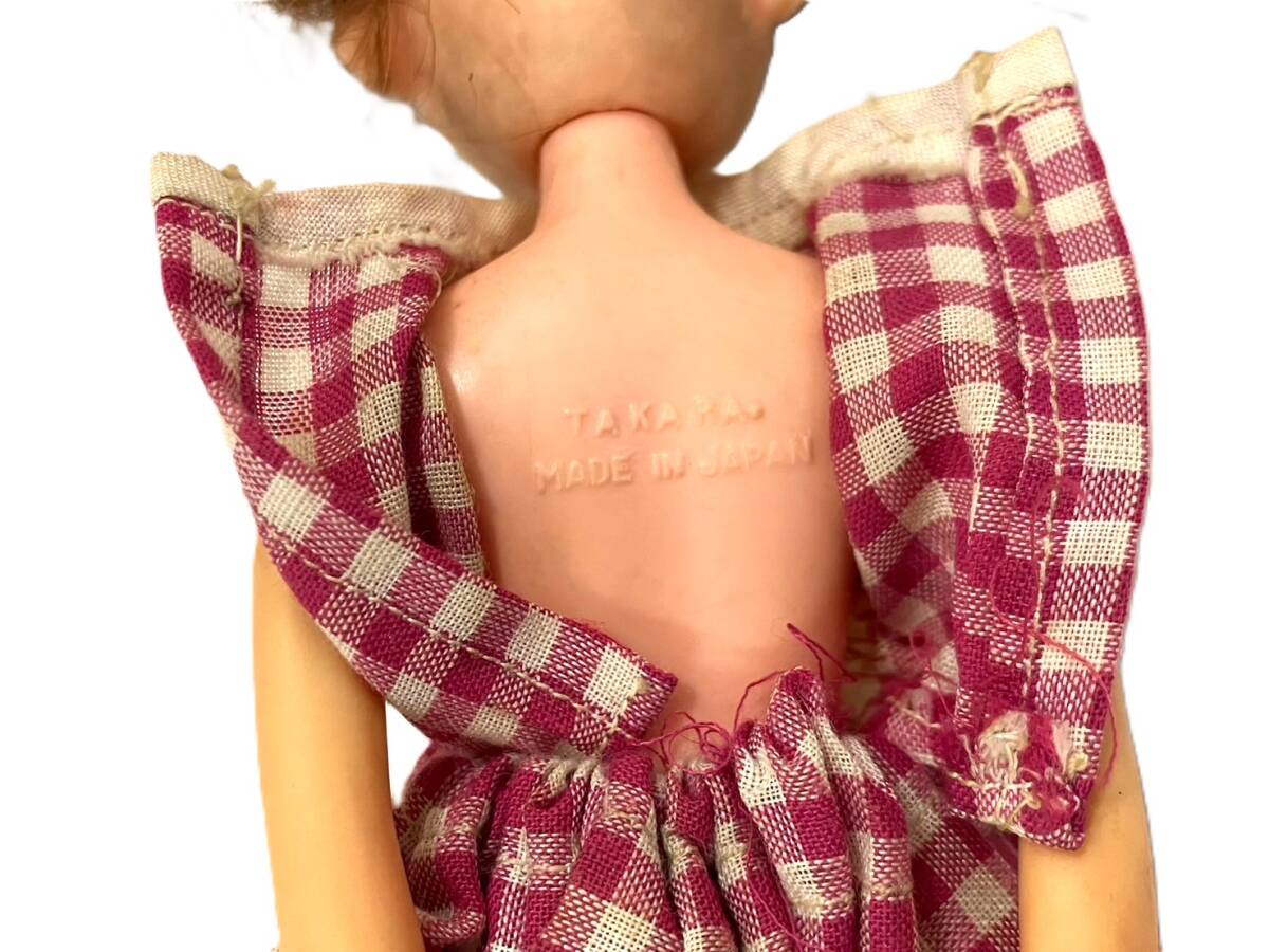 □【ジャンク品】初代リカちゃん TAKARA 旧タカラ 着せ替え人形