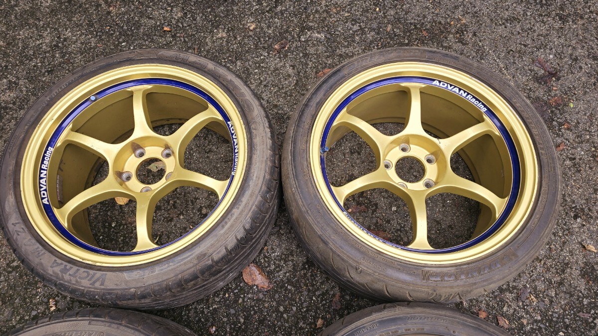 ADVAN Racing RG 18インチ 9.5J +22 114.3 5H 4本 18x9.5J+22 アドバンレーシング RG2 ...