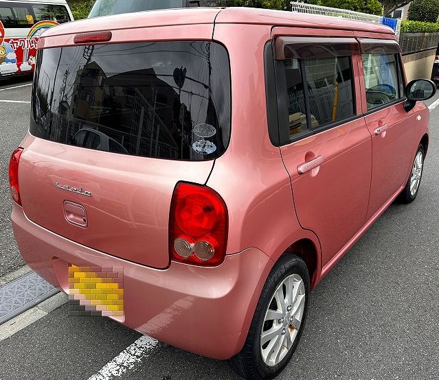 車検満タンで乗り出し アルトラパン 7万㎞ ピンクM スマートキー 社外 