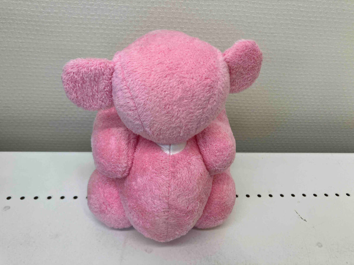 GUCCI ピンク ぬいぐるみ型エコバッグ　テディーベアー 現状品 GUCCIグッチ テディベア ピンク ぬいぐるみ(体長10cm - 30cm