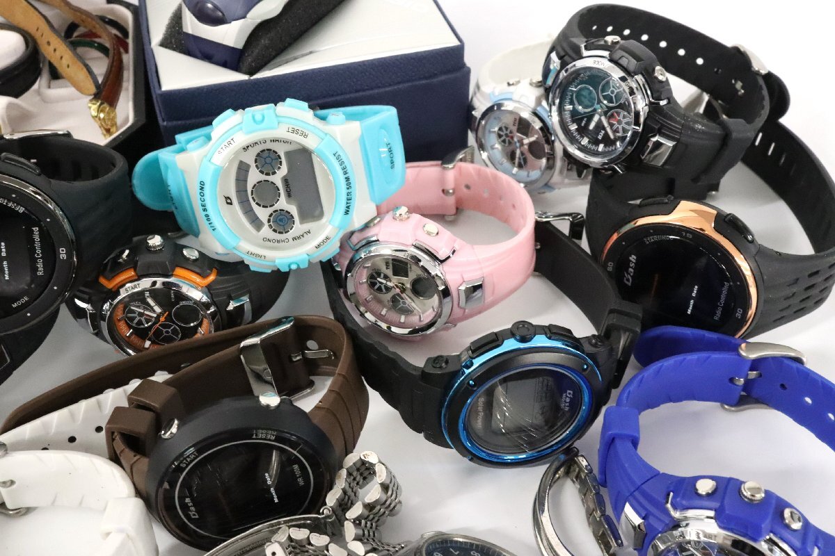 腕時計まとめ売り17個 動作品 ジャンク品 カシオ シチズンetc シチズン