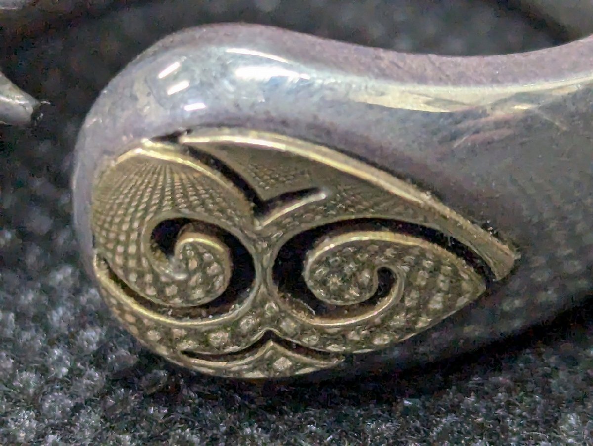長○M173/【Artjewelry Ague 下倉洋之 キムン カムイ シルバー 熊の手