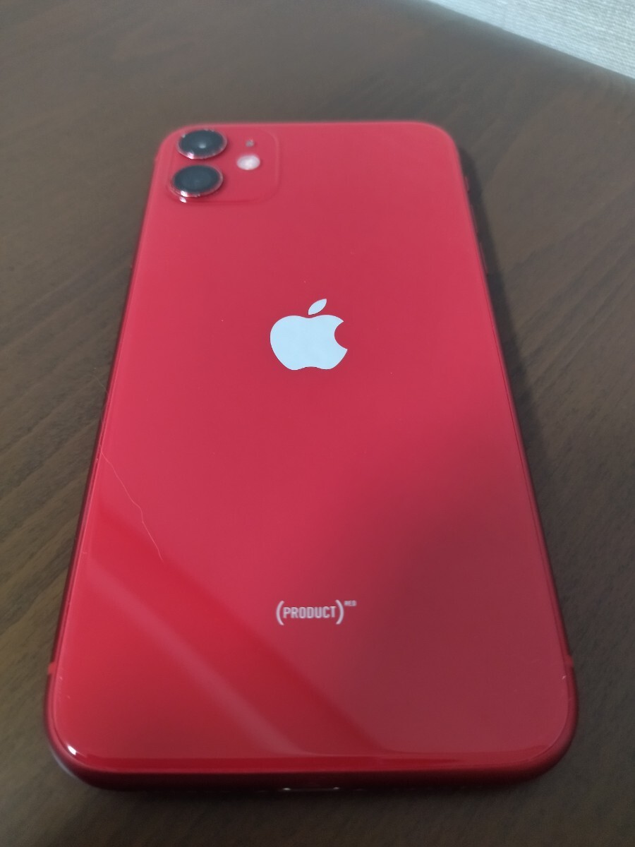 1円スタート！！！】iPhone11 PRODUCT ジャンク 64GB 赤 プロダクト