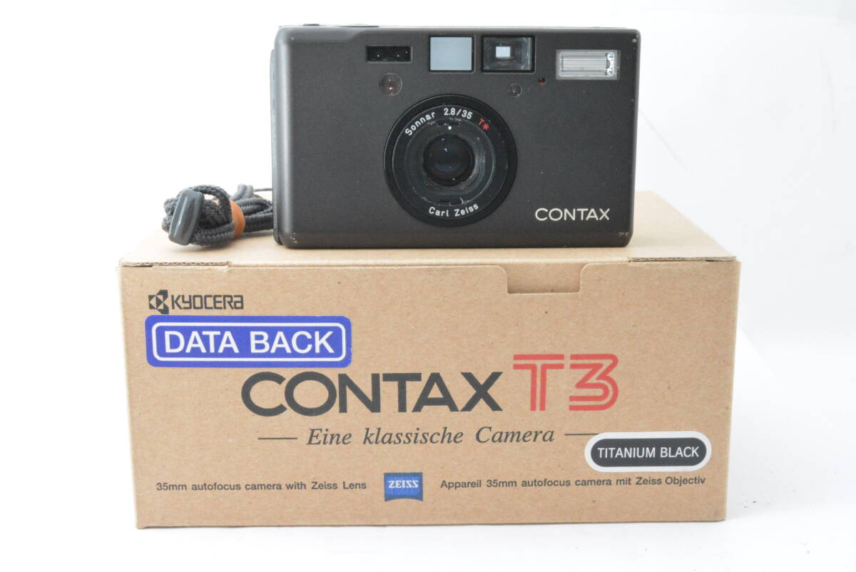 T3 CONTAX コンパクト (チタンブラック) 通販 (コンタックス) 中古入荷 