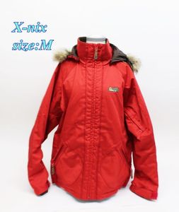 X-nix エクスニクス レディース スノーボードジャケット Mサイズ レッド XND8122 ウィン