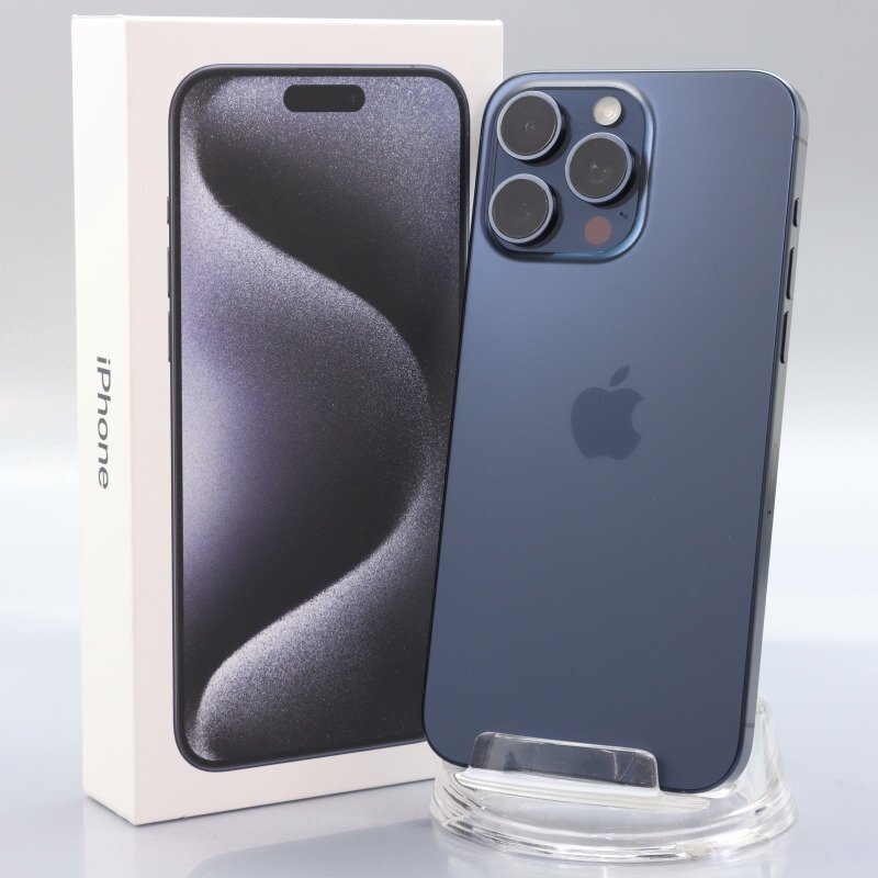 Apple iPhone15 Pro Max 512GB ブルーチタニウム A3105 MU6X3J/A