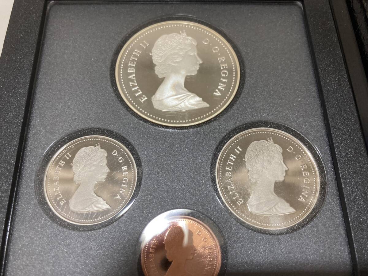 26997☆ロイヤルカナディアンミントセット カナダ コイン 銀貨 1987年