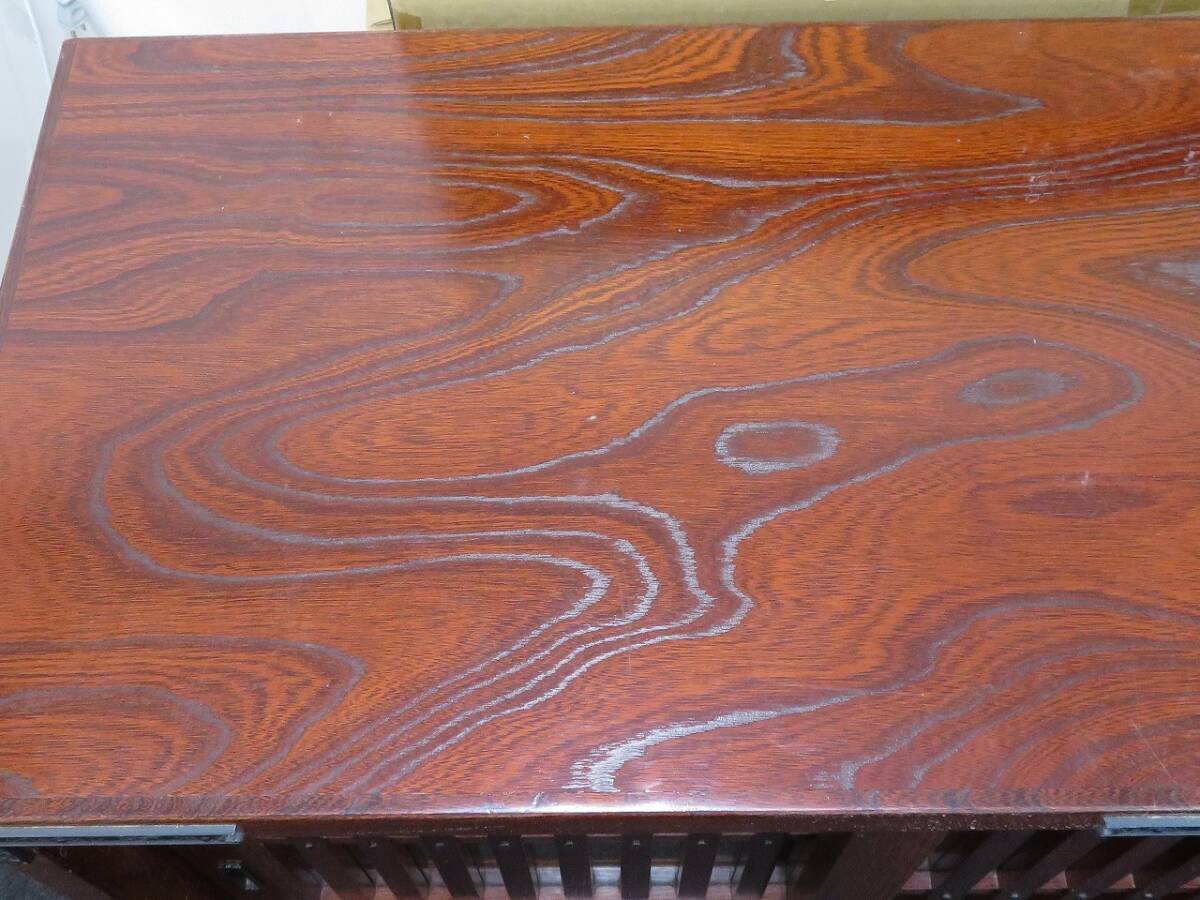 欅 和茶棚 和風 昭和レトロ 水屋箪笥 茶箪笥 古家具 アンティーク
