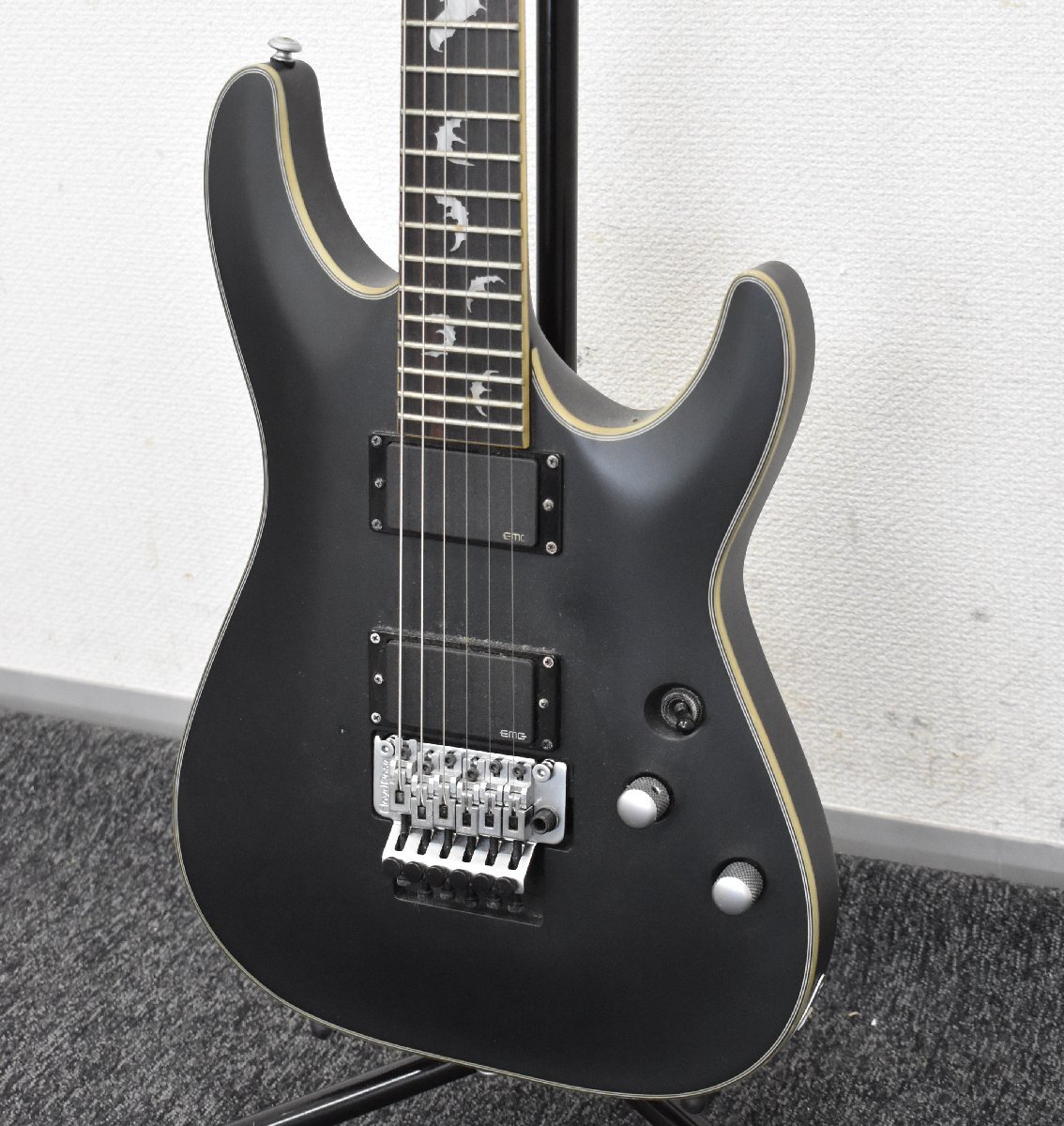 8720 現状品 Schecter Diamond Series DAMIEN PLATIMUM #W18011302