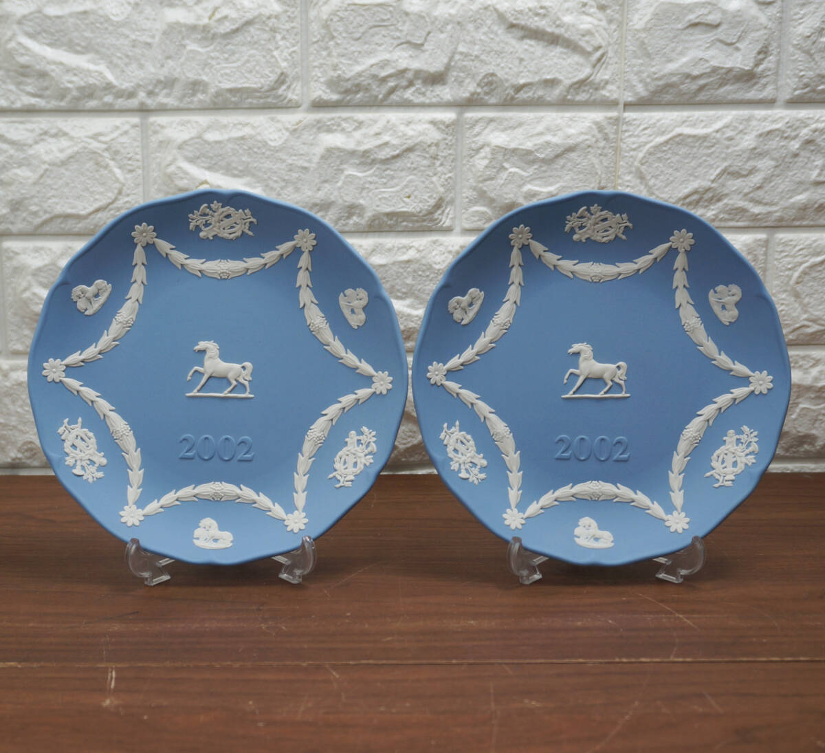 B⑨ 未使用美品 ウェッジウッド WEDGWOOD ジャスパー カップ＆ソーサ