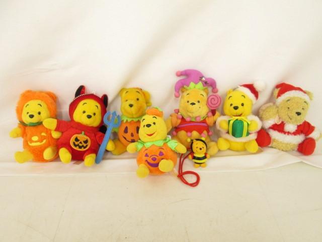 同梱可】中古品 ディズニー くまのプーさん ぬいぐるみバッジ