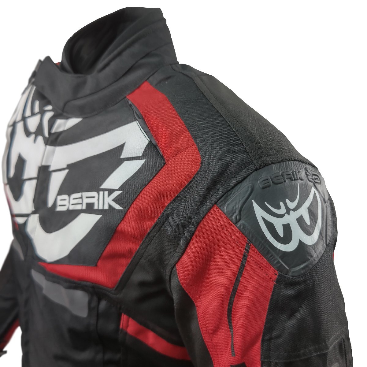 カタナ様専用) BERIK バイクジャケット 2.0 黒/赤/白 【公式通販】
