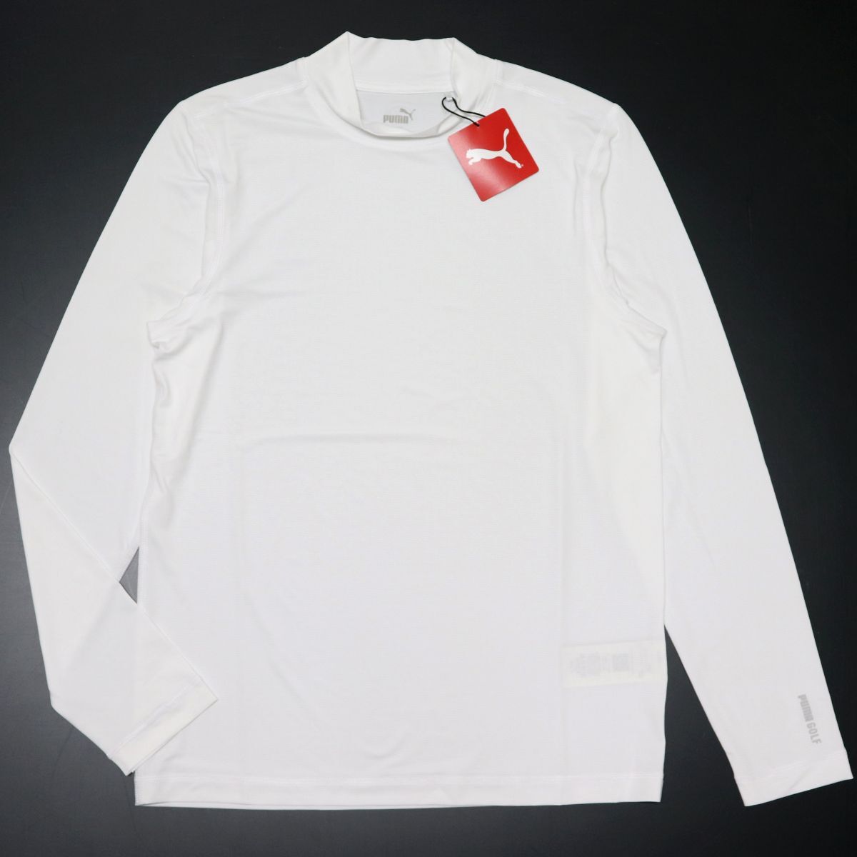 ●送料390円可能商品 プーマ ゴルフ PUMA GOLF 新品 メンズ 吸水速乾 長袖 ベースレイヤー シャツ 白 Lサイズ [623185021N-L] 三 弐★QWER_2