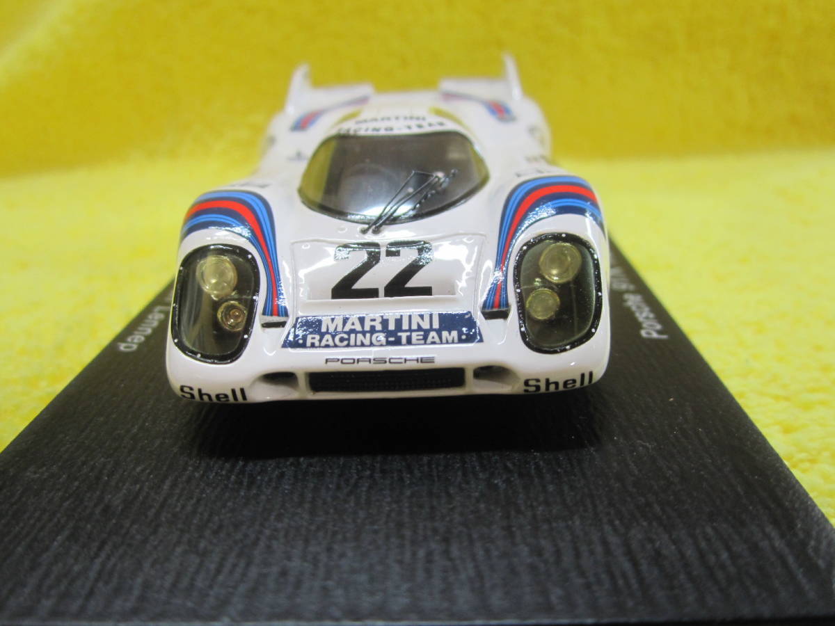 Porsche 917K Martini Racing Le Mans 1971 &ndash; Modello Spark 1:43 Con Piloti Marko/van Lennep
