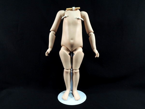 ビスクドール/高:34cm/オールビスク/ドールボディ/創作ドール/制作