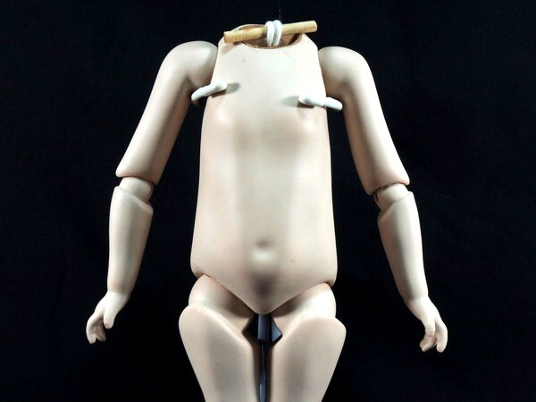 ビスクドール/高:34cm/オールビスク/ドールボディ/創作ドール/制作