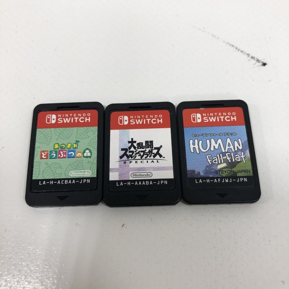 07w9536☆1円~ Nintendo Switch ソフトのみ・9本セット 動作確認済