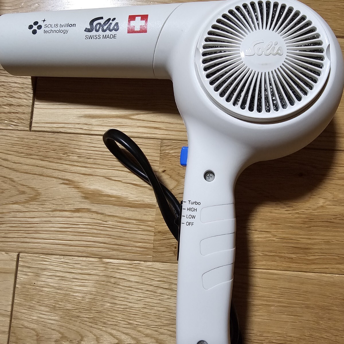 ソリス SOLIS マイナスイオンドライヤー ブリオンブロー ドライヤー 320R アッシュSCD320RW 付属品完備 動作確認済み_2