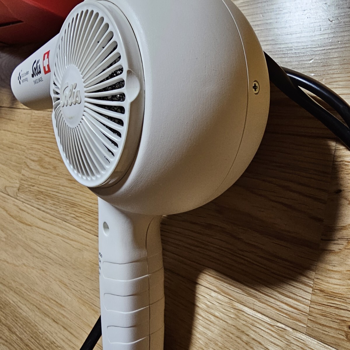 ソリス SOLIS マイナスイオンドライヤー ブリオンブロー ドライヤー 320R アッシュSCD320RW 付属品完備 動作確認済み_6