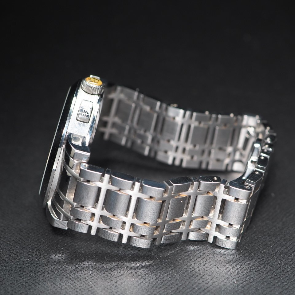 BURBERRY バーバリー シティー BU1372 SS QZ シルバー系文字盤 デイト