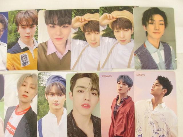 同梱可】中古品 韓流 SEVENTEEN トレカ28枚 DVD CD 封入含む ジュン