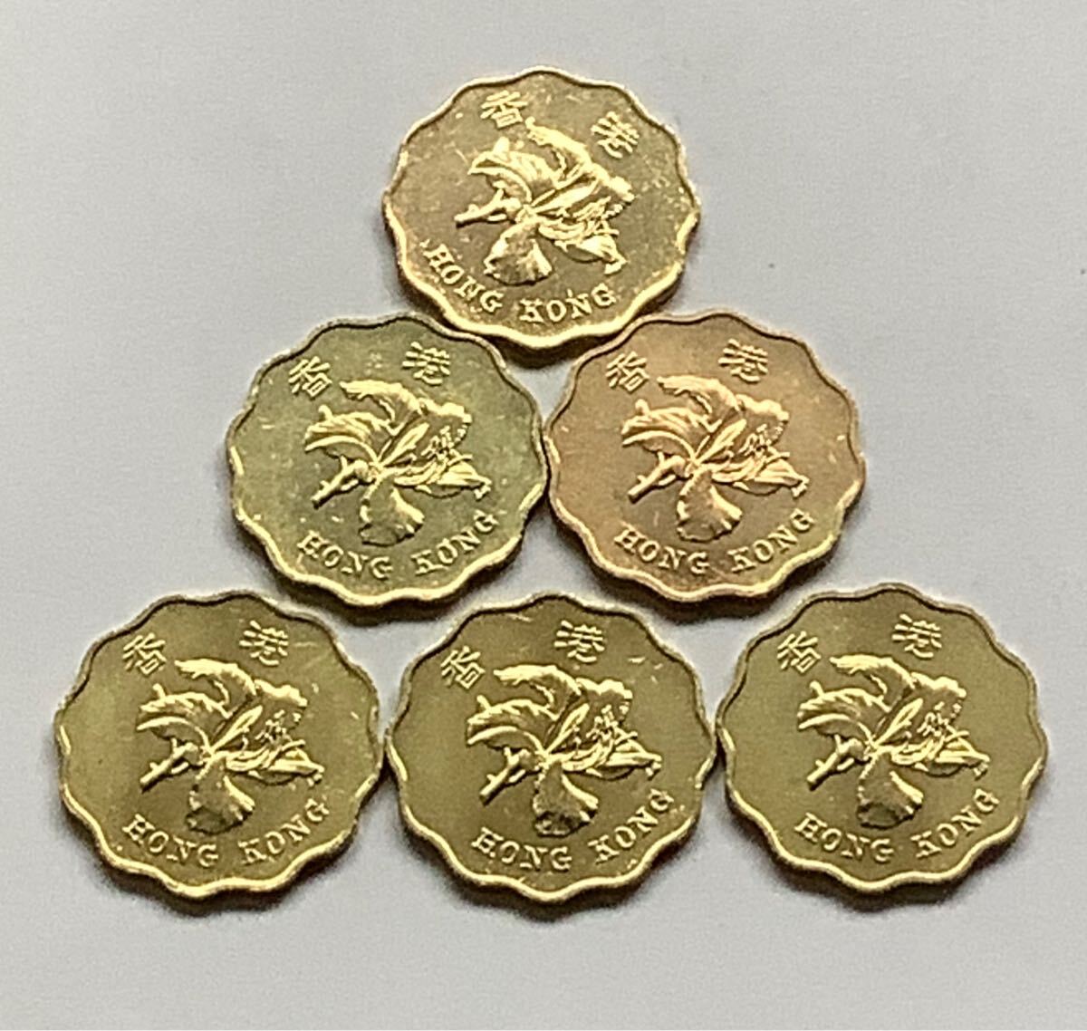 希少品セール】香港 20セント硬貨 1994年6枚 まとめて(アジア)｜売買
