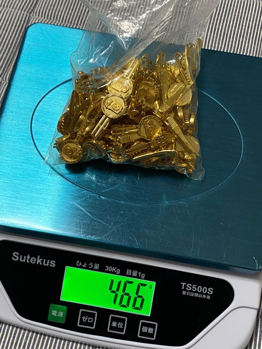 1円 silver 刻印 k10 金張 タイピン カフス 総重量 約466g K18メッキ