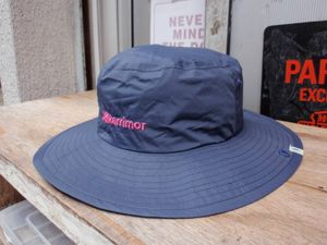 ほぼ未使用！カリマー　ネイビー色なナイロン製バケットハット　サイズL