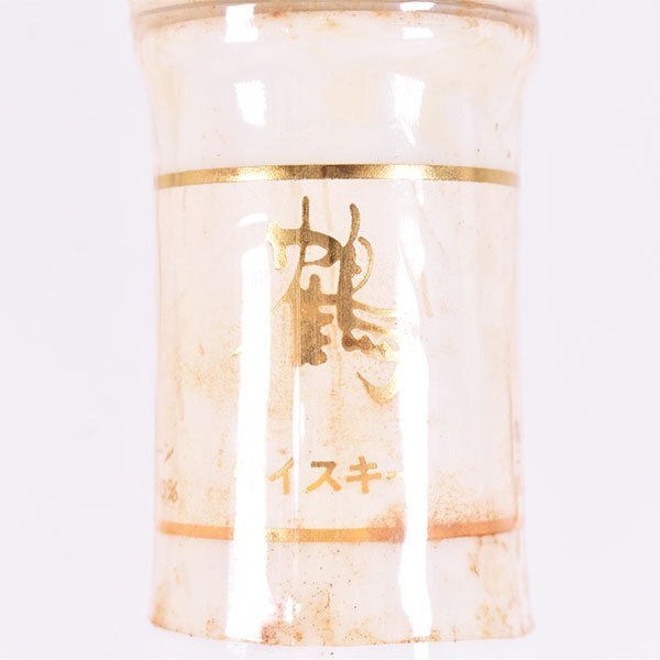 NIKKA（ニッカ）鶴 白陶器 43％ 700ml（重量1436g）O21H280056