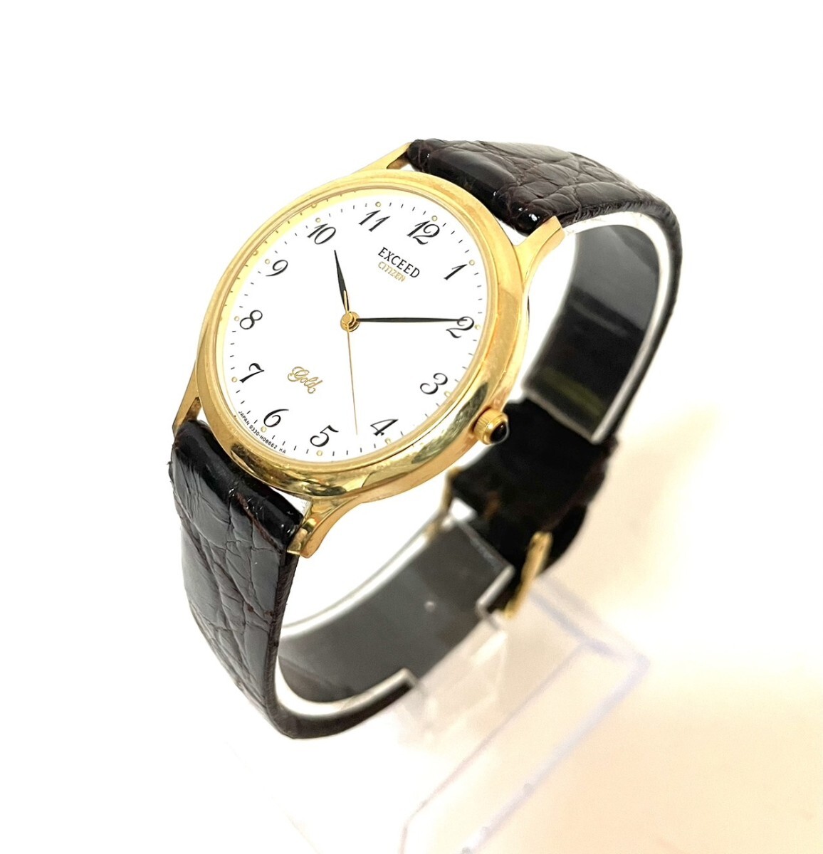 1円〜 CITIZEN シチズン EXCEED GOLD エクシード ゴールド 18k/750 金
