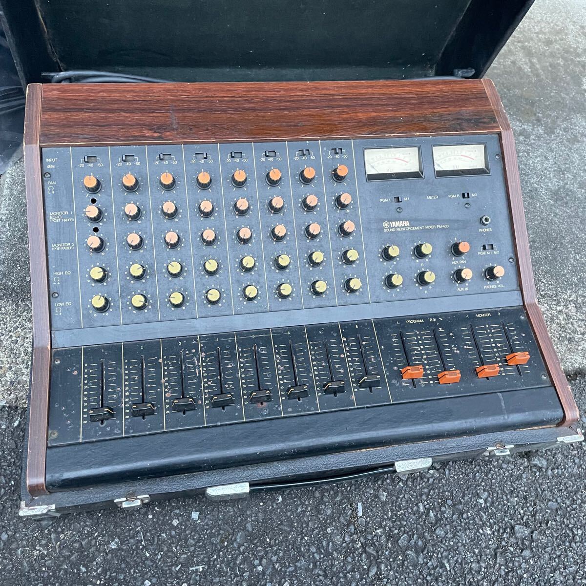 YAMAHA | ヤマハ RM-602 Analog プロオーディオ 埼玉県川越市手渡し可★アナログミキサー★ヤマハ ミキシングコンソール PM-430★レコーディング PA機器 YAMAHA 音楽 通電確認済 昭和 音響