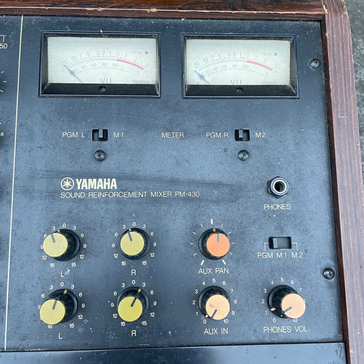 YAMAHA | ヤマハ RM-602 Analog プロオーディオ 埼玉県川越市手渡し可★アナログミキサー★ヤマハ ミキシングコンソール PM-430★レコーディング PA機器 YAMAHA 音楽 通電確認済 昭和 音響