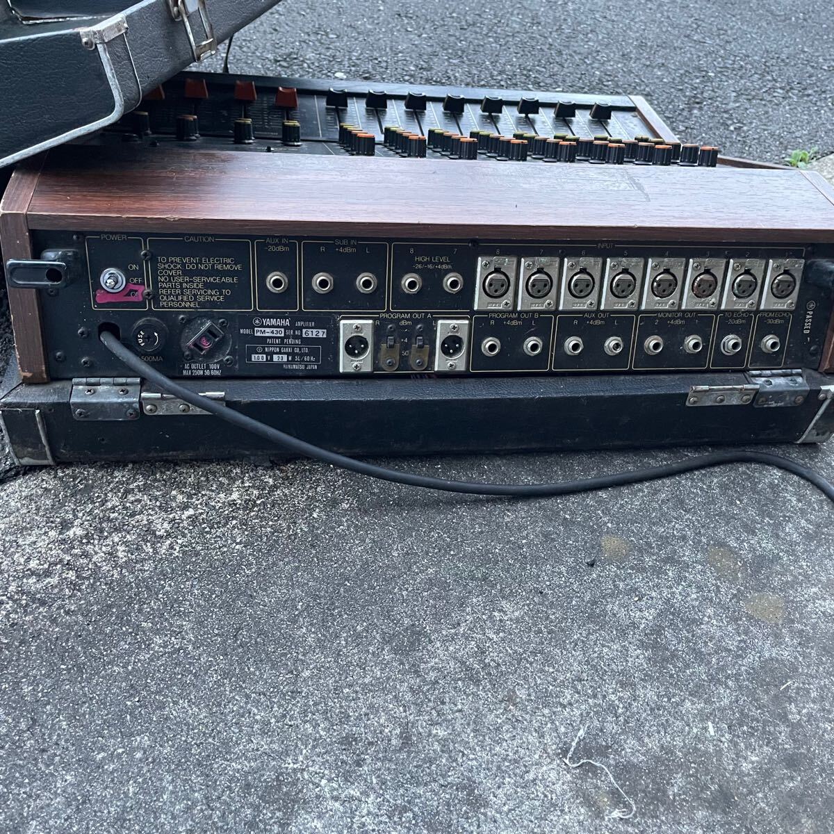 YAMAHA | ヤマハ RM-602 Analog プロオーディオ 埼玉県川越市手渡し可★アナログミキサー★ヤマハ ミキシングコンソール PM-430★レコーディング PA機器 YAMAHA 音楽 通電確認済 昭和 音響