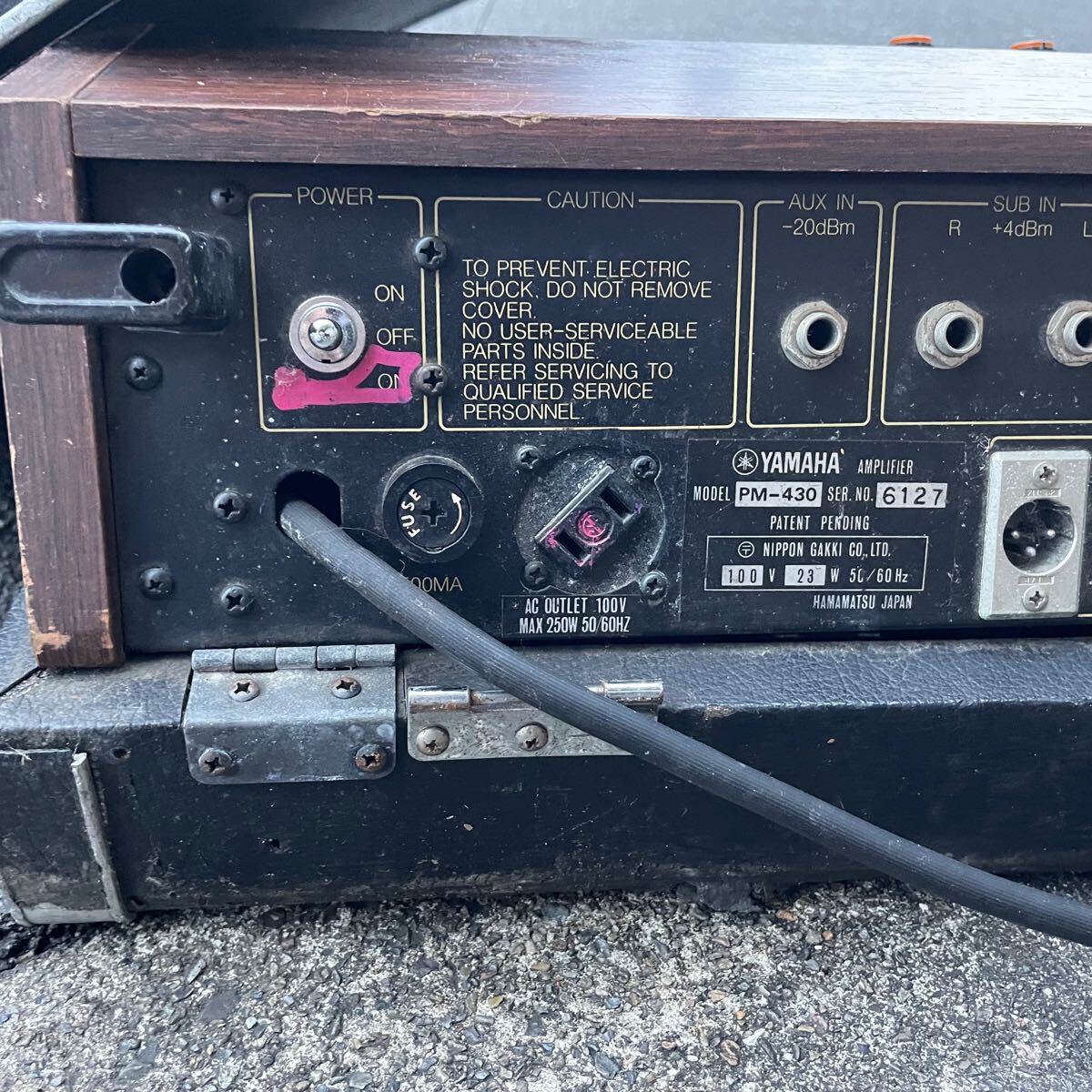 YAMAHA | ヤマハ RM-602 Analog プロオーディオ 埼玉県川越市手渡し可★アナログミキサー★ヤマハ ミキシングコンソール PM-430★レコーディング PA機器 YAMAHA 音楽 通電確認済 昭和 音響
