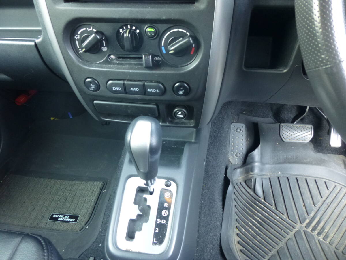 ◆H18 ジムニーWILD WIND ワイルドウインド JB23W パートタイム4WD/楽々４速AT キーレス ETC 遊びや通勤等冬道にも 実走行 修復歴無 売切!!_10