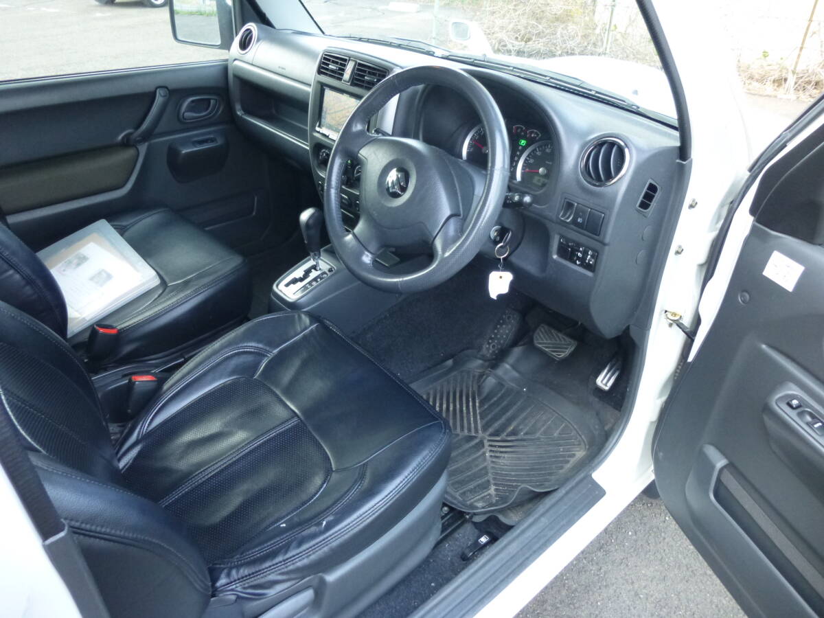 ◆H18 ジムニーWILD WIND ワイルドウインド JB23W パートタイム4WD/楽々４速AT キーレス ETC 遊びや通勤等冬道にも 実走行 修復歴無 売切!!_6