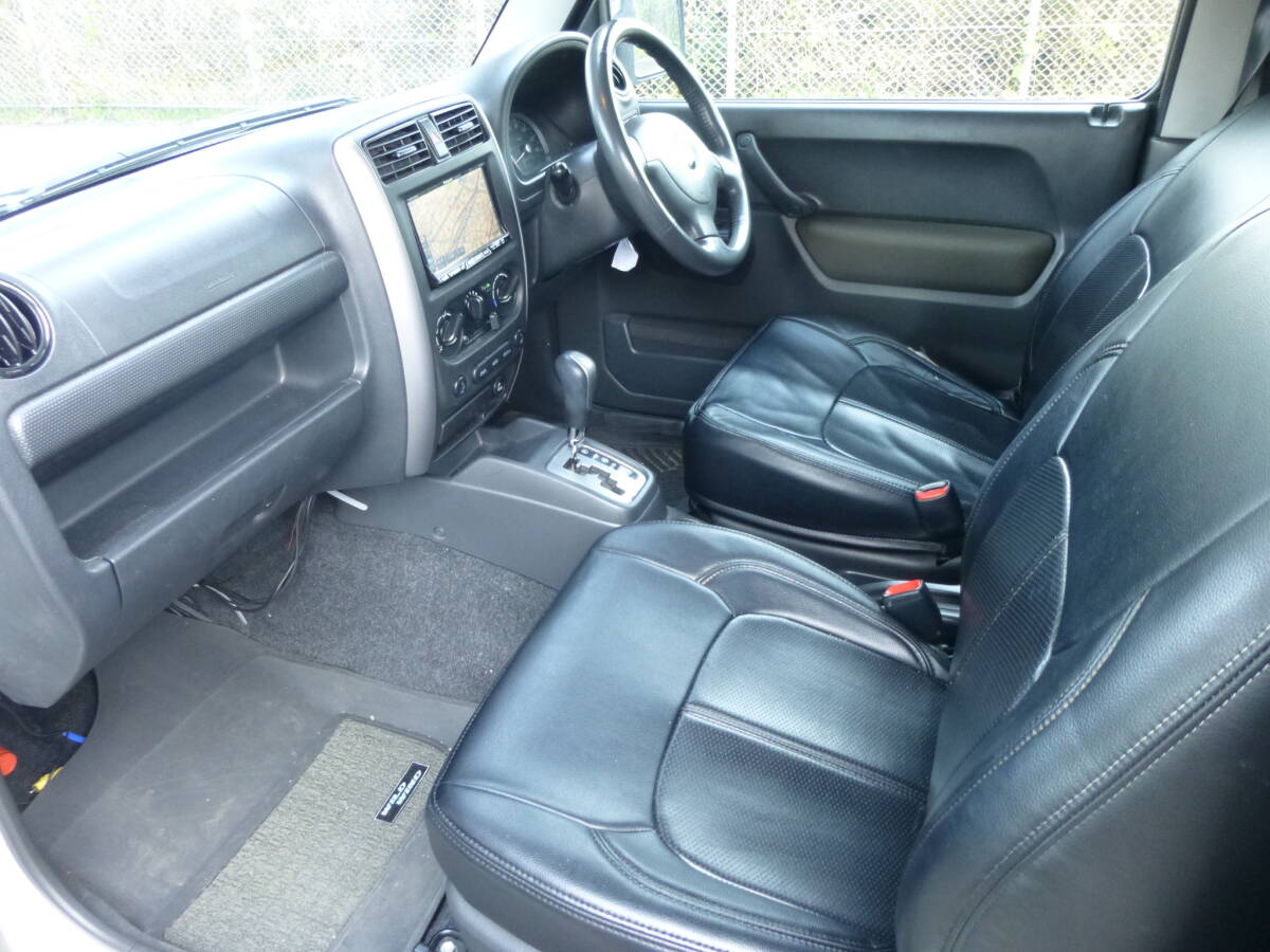 ◆H18 ジムニーWILD WIND ワイルドウインド JB23W パートタイム4WD/楽々４速AT キーレス ETC 遊びや通勤等冬道にも 実走行 修復歴無 売切!!_7