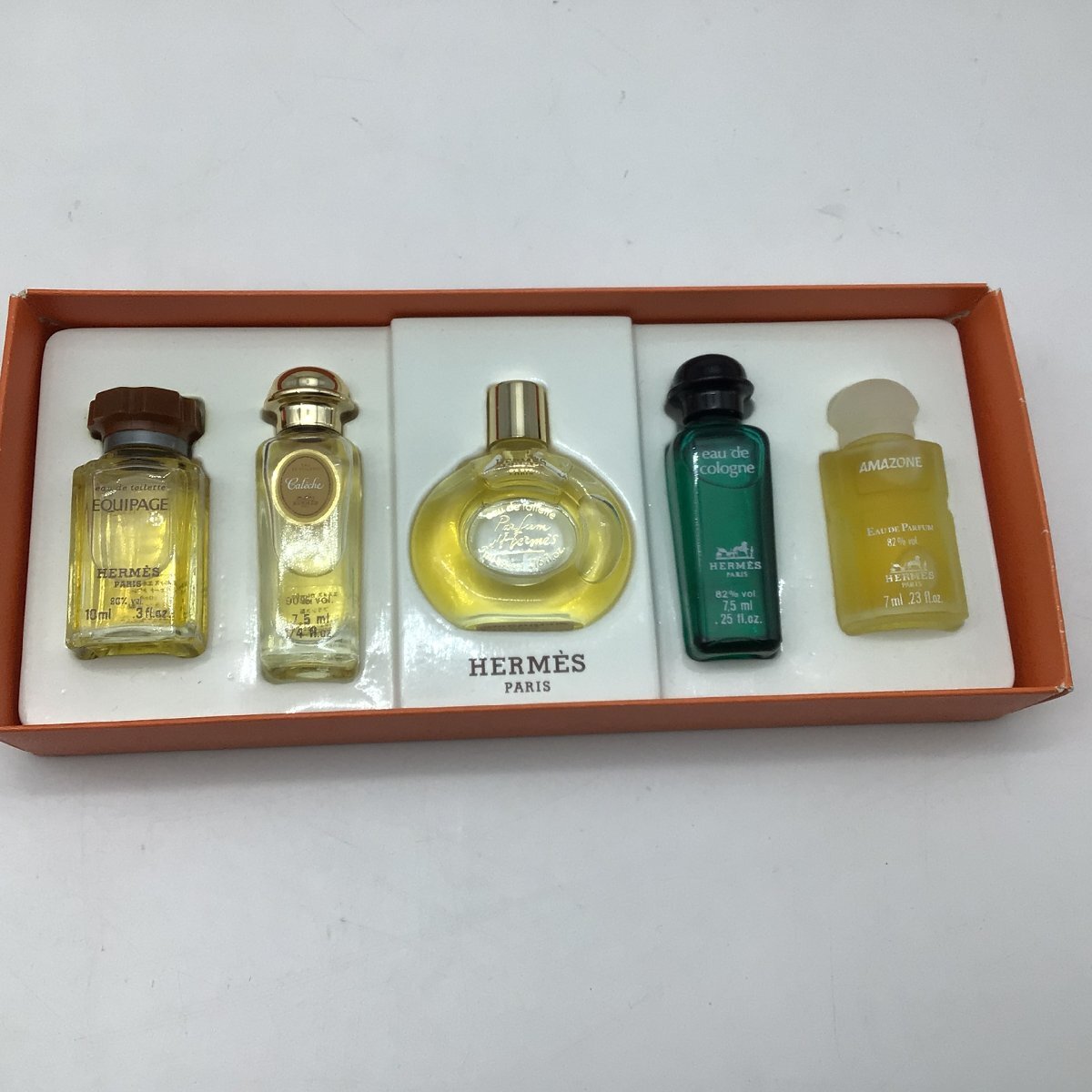 1144 HERMES エルメス 香水 ミニボトル 5本セット 10ml+7.5ml×2+7ml+ 