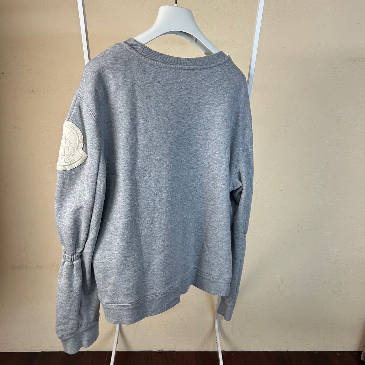 レア】【美品】MONCLERモンクレール スウェット トレーナー グレー M 