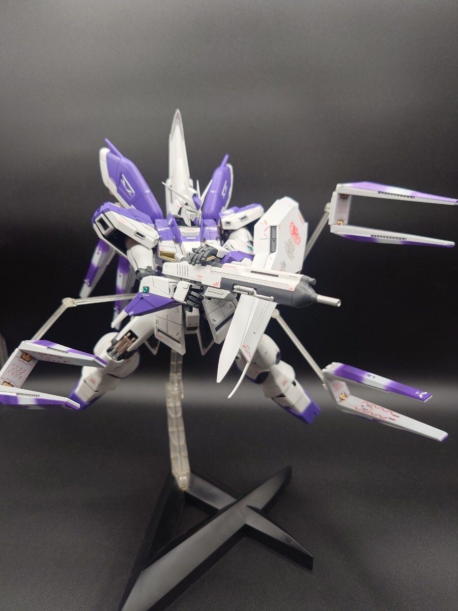 MG　Hi-νガンダム＋HWS　 塗装完成品 _3