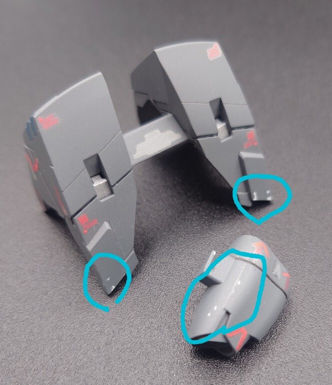 MG　Hi-νガンダム＋HWS　 塗装完成品 _5