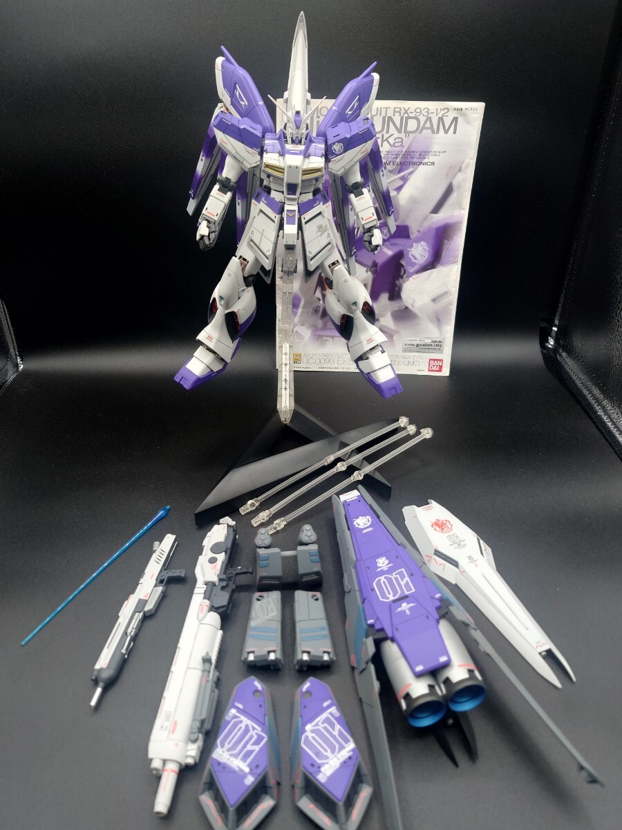 MG　Hi-νガンダム＋HWS　 塗装完成品 _8