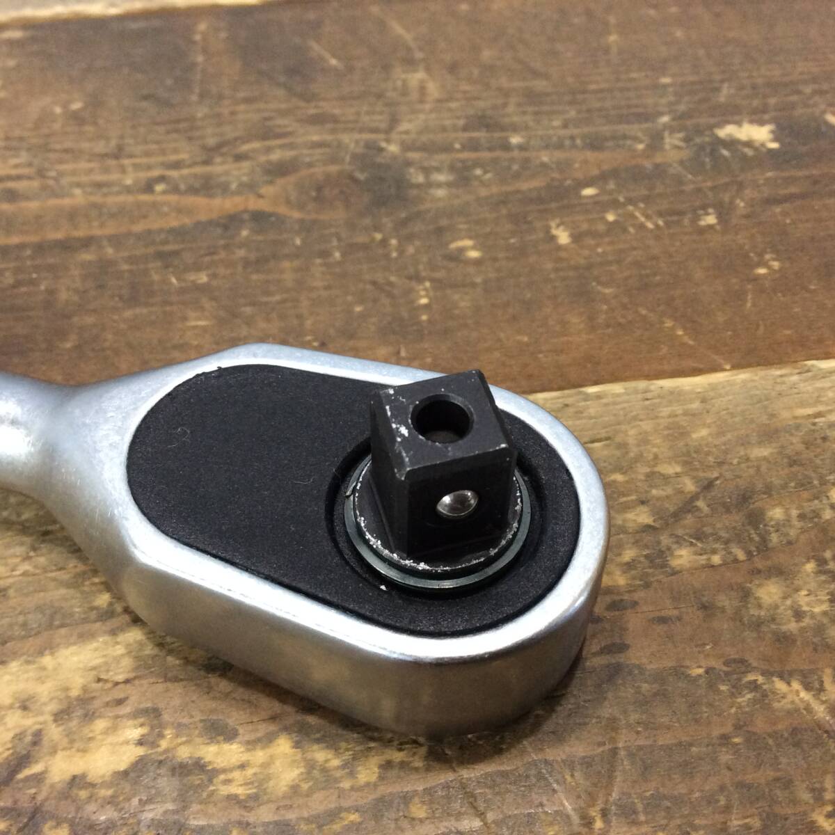 ●【AH-08677】中古品 STAHLWILLE スタビレー 3/8SQ 80ギア ラチェットハンドル 6角ソケット付 435QRN/456-13【レターパックプラス600円可_3