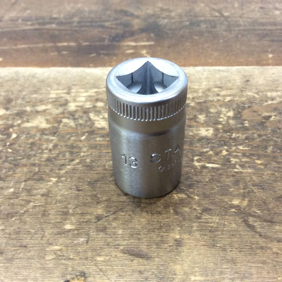 ●【AH-08677】中古品 STAHLWILLE スタビレー 3/8SQ 80ギア ラチェットハンドル 6角ソケット付 435QRN/456-13【レターパックプラス600円可_5