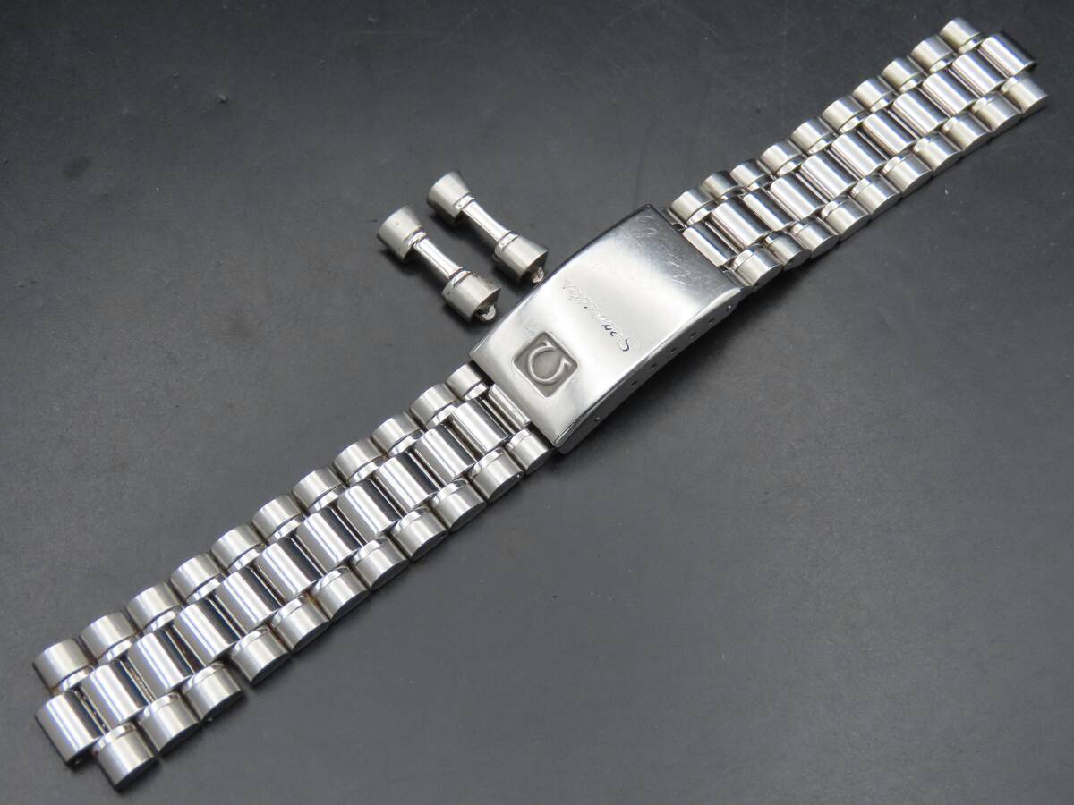 1円～! OMEGA オメガ 純正ブレス 1569 FF851 取付け幅18mm