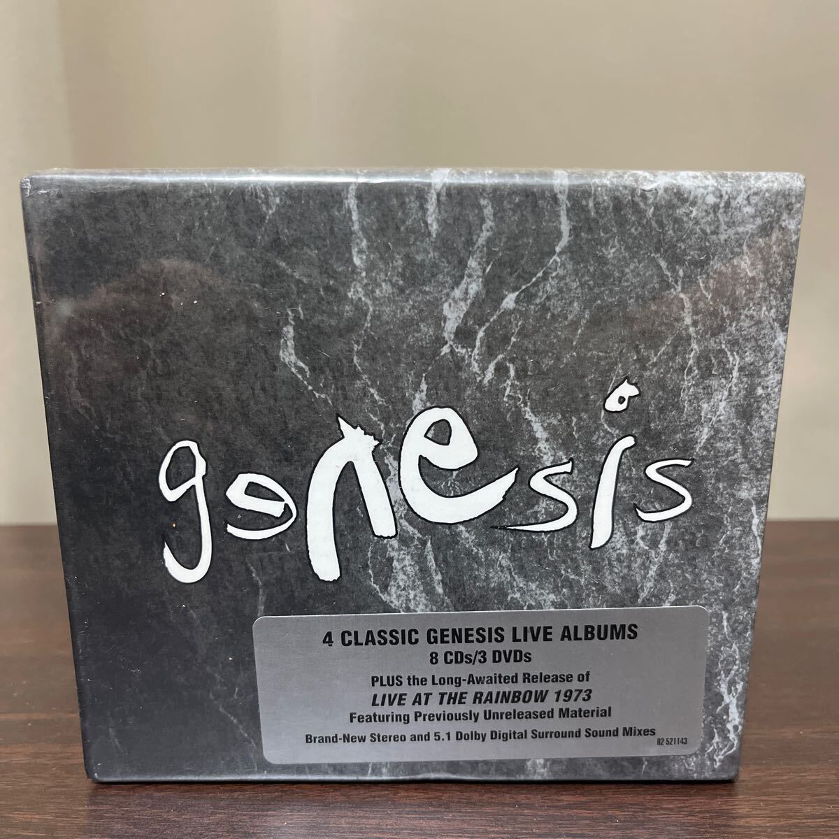 未開封品 Genesis: Live 1973-2007 8CD+3DVD ライブ 輸入盤BOX 2009年