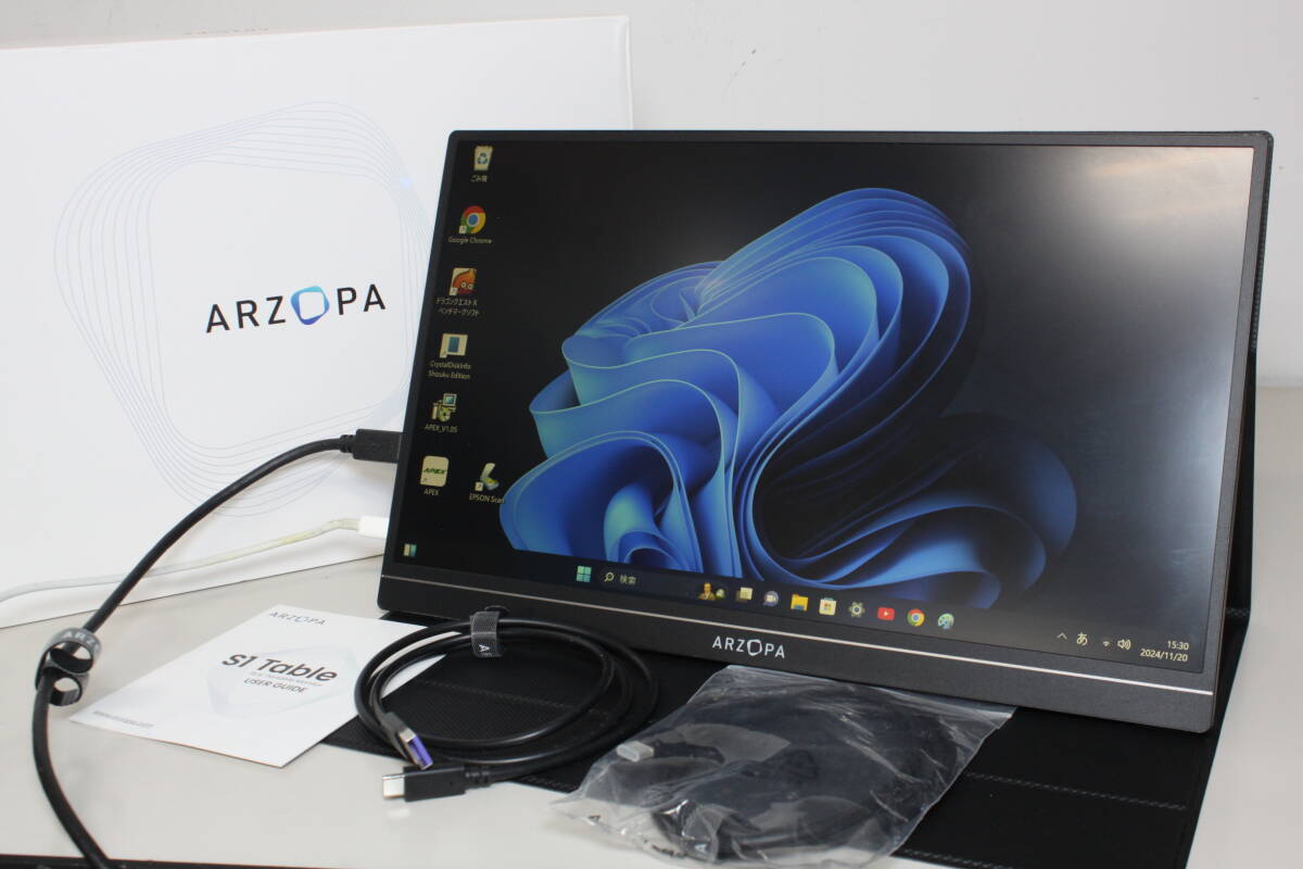 ARZOPA⁄フルHDモバイルモニター⁄S1 Table⁄15.6インチ ④ 公式通販 ARZOPA⁄フルHDモバイルモニター⁄S1 Table⁄15.6インチ ④ 公式通販