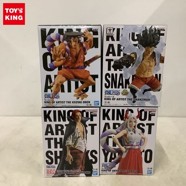 1円〜 未開封 ONE PIECE FILM RED KING OF ARTIST THE シャンクス ONE PIECE KING OF ARTIST THE ヤマト 他_1