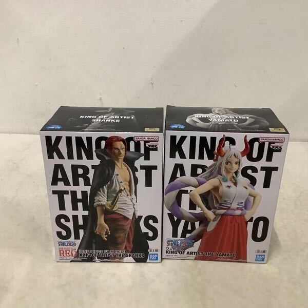 1円〜 未開封 ONE PIECE FILM RED KING OF ARTIST THE シャンクス ONE PIECE KING OF ARTIST THE ヤマト 他_2
