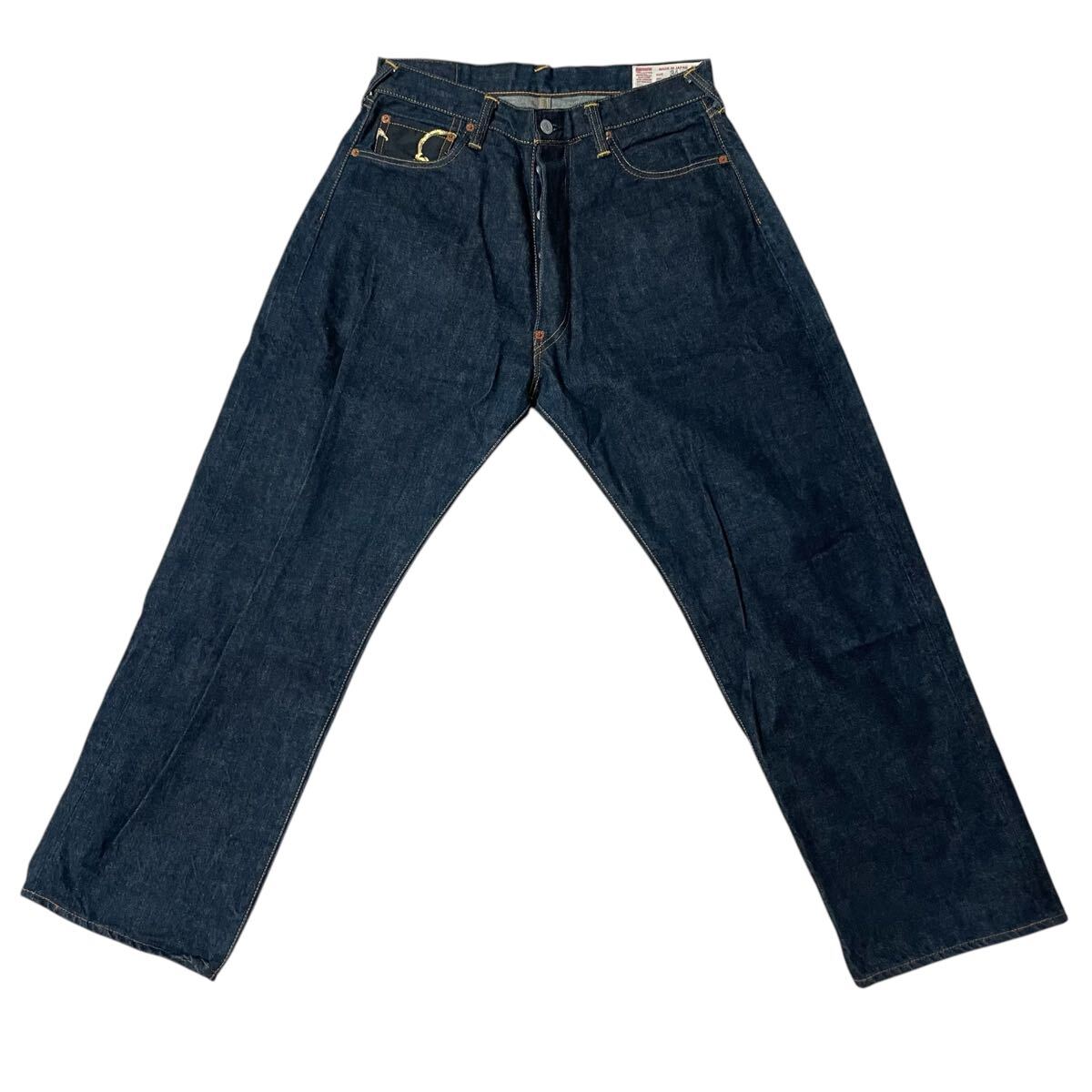 漢の縁起物 激レア 金和柄 No2 エヴィス EVISU 2001 虎耳 W34 